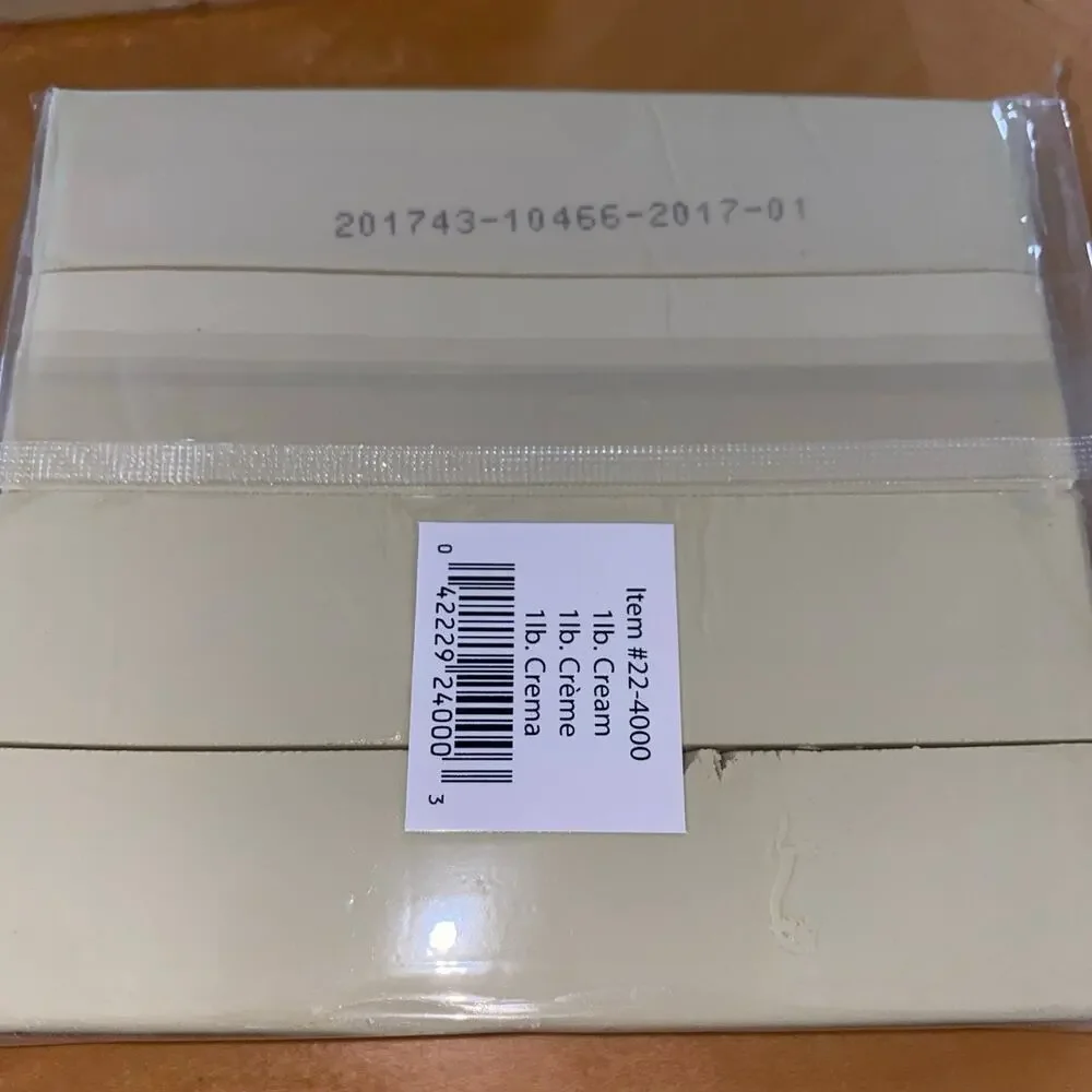 4x Sargent‎ Art Modeling Clay Non-Harden Cream Color #22-4000